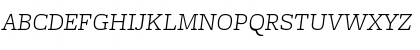 FreightMicro LightItalic Font FreightMicro LightItalic Font