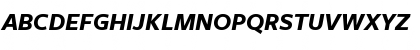 FreightSans BoldItalicSC Font FreightSans BoldItalicSC Font