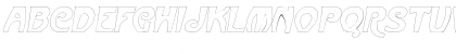 FrenchBeanOutline Oblique Font FrenchBeanOutline Oblique Font