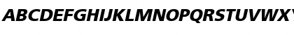Frutiger Blk Black Italic Font
