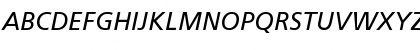 Frutiger LT Com 56 Italic Font