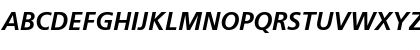 Frutiger66 BoldItalic Font