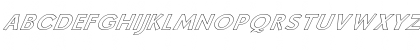 FZ BASIC 14 HOLLOW ITALIC Normal Font FZ BASIC 14 HOLLOW ITALIC Normal Font