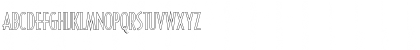 FZ BASIC 16 HOLLOW Normal Font