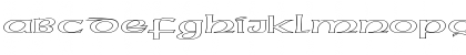FZ BASIC 43 HOLLOW EX Normal Font