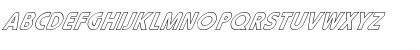FZ BASIC 7 HOLLOW ITALIC Normal Font FZ BASIC 7 HOLLOW ITALIC Normal Font