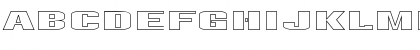 FZ BASIC 9 HOLLOW Normal Font