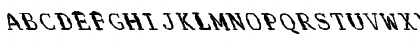 FZ DIGITAL 1 MANGLED LEFTY Normal Font