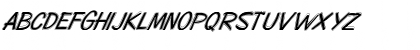 FZ HAND 7 CONTOUR ITALIC Normal Font FZ HAND 7 CONTOUR ITALIC Normal Font