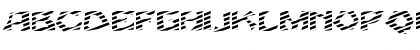 FZ JAZZY 12 STRIPED EX Normal Font