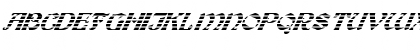 FZ JAZZY 19 STRIPED ITALIC Medium Font FZ JAZZY 19 STRIPED ITALIC Medium Font