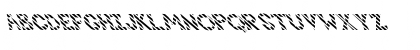 FZ JAZZY 7 STRIPED LEFTY Normal Font
