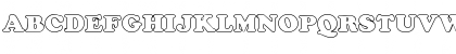 FZ ROMAN 4 HOLLOW Normal Font FZ ROMAN 4 HOLLOW Normal Font