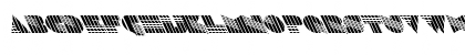 FZ UNIQUE 11 STRIPED LEFTY Normal Font FZ UNIQUE 11 STRIPED LEFTY Normal Font