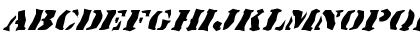 FZ WACKY 17 ITALIC Normal Font