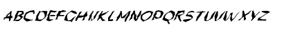 FZ WACKY 56 ITALIC Normal Font