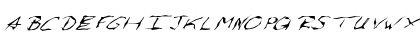 FZ WACKY 58 ITALIC Normal Font FZ WACKY 58 ITALIC Normal Font