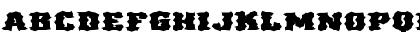 FZ WACKY 67 EX Normal Font