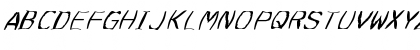 FZ WARPED 3 ITALIC Normal Font