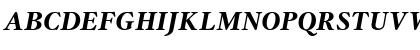Gamma Bold Italic Font
