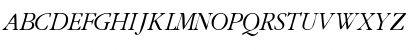 GaramondLightSSK Italic Font