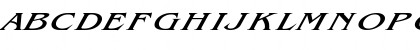GazetteExtended Italic Font