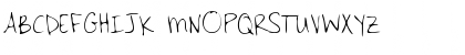 GinasHand Regular Font