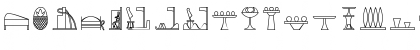 GlyphExtLibO Medium Font