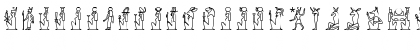 GlyphExtLibU Medium Font GlyphExtLibU Medium Font