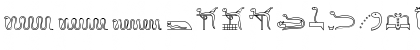 GlyphExtLibX Medium Font GlyphExtLibX Medium Font