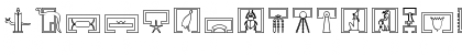 GlyphExtLibZ Medium Font GlyphExtLibZ Medium Font