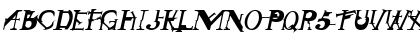 GothicRock Italic Font
