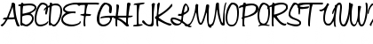 Graph Regular Font
