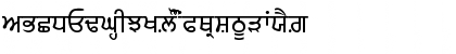 GurbaniAkharHeavy Regular Font GurbaniAkharHeavy Regular Font