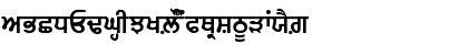 GurbaniAkharThick Regular Font GurbaniAkharThick Regular Font