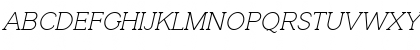 Quotus Thin Italic Font
