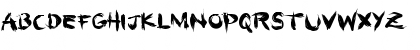 HairBrush Thick Font