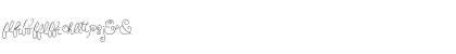 HairsprayLightAlts Regular Font HairsprayLightAlts Regular Font