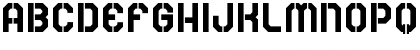 Rear Defender Regular Font