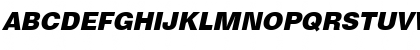 HebarBlack Italic Font