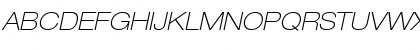 HelveticaNeue LT 33 ThinExObl Regular Font