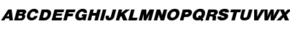 HelveticaObl-Heavy Regular Font HelveticaObl-Heavy Regular Font