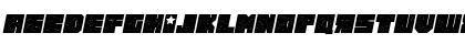 Russiano Grunged Italic Font Russiano Grunged Italic Font