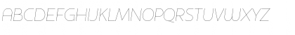 HouschkaThinItalic ThinItalic Font