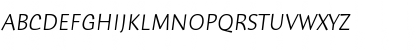 HumanaSansITC-Light LightItalic Font