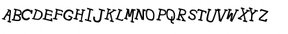 Hypewriter Italic Font Hypewriter Italic Font