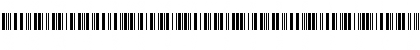 Interleaved 2of5 NT Regular Font Interleaved 2of5 NT Regular Font