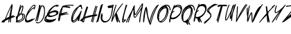 Slenderscratch Italic Font Slenderscratch Italic Font