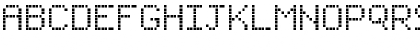 Small LCD Sign Regular Font