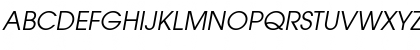 AvantGarde LT Book Italic Font AvantGarde LT Book Italic Font